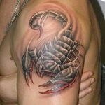 Фото рисунка скорпион 24.11.2018 №345 - photo tattoo scorpion - tattoo-photo.ru