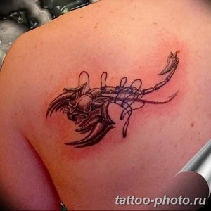 Фото рисунка скорпион 24.11.2018 №382 - photo tattoo scorpion - tattoo-photo.ru
