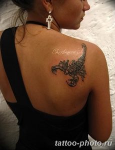 Фото рисунка скорпион 24.11.2018 №394 - photo tattoo scorpion - tattoo-photo.ru