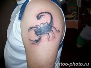 Фото рисунка скорпион 24.11.2018 №427 - photo tattoo scorpion - tattoo-photo.ru
