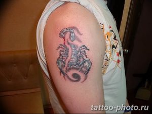 Фото рисунка скорпион 24.11.2018 №447 - photo tattoo scorpion - tattoo-photo.ru