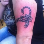 Фото рисунка скорпион 24.11.2018 №448 - photo tattoo scorpion - tattoo-photo.ru