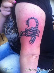 Фото рисунка скорпион 24.11.2018 №448 - photo tattoo scorpion - tattoo-photo.ru