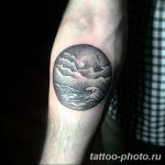 Фото рисунка тату круг 22.11.2018 №017 - photo tattoo circle - tattoo-photo.ru