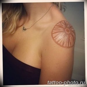 Фото рисунка тату круг 22.11.2018 №020 - photo tattoo circle - tattoo-photo.ru