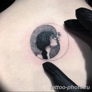 Фото рисунка тату круг 22.11.2018 №021 - photo tattoo circle - tattoo-photo.ru
