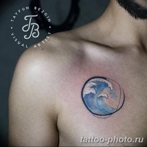Фото рисунка тату круг 22.11.2018 №032 - photo tattoo circle - tattoo-photo.ru