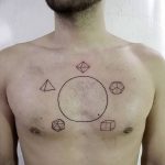 Фото рисунка тату круг 22.11.2018 №033 - photo tattoo circle - tattoo-photo.ru