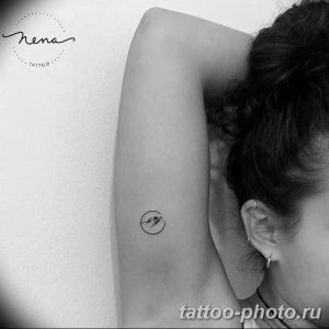 Фото рисунка тату круг 22.11.2018 №038 - photo tattoo circle - tattoo-photo.ru