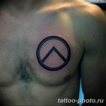Фото рисунка тату круг 22.11.2018 №069 - photo tattoo circle - tattoo-photo.ru