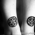 Фото рисунка тату круг 22.11.2018 №070 - photo tattoo circle - tattoo-photo.ru