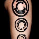 Фото рисунка тату круг 22.11.2018 №129 - photo tattoo circle - tattoo-photo.ru