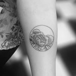 Фото рисунка тату круг 22.11.2018 №132 - photo tattoo circle - tattoo-photo.ru