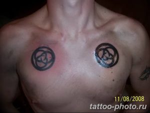 Фото рисунка тату круг 22.11.2018 №147 - photo tattoo circle - tattoo-photo.ru