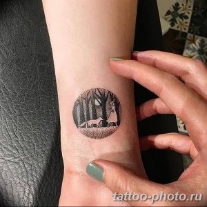 Фото рисунка тату круг 22.11.2018 №156 - photo tattoo circle - tattoo-photo.ru