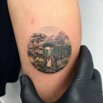 Фото рисунка тату круг 22.11.2018 №178 - photo tattoo circle - tattoo-photo.ru