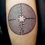 Фото рисунка тату круг 22.11.2018 №191 - photo tattoo circle - tattoo-photo.ru