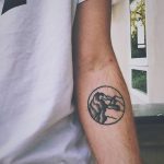 Фото рисунка тату круг 22.11.2018 №195 - photo tattoo circle - tattoo-photo.ru