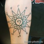 Фото рисунка тату круг 22.11.2018 №197 - photo tattoo circle - tattoo-photo.ru