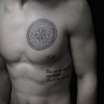 Фото рисунка тату круг 22.11.2018 №230 - photo tattoo circle - tattoo-photo.ru