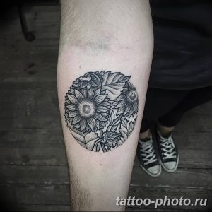 Фото рисунка тату круг 22.11.2018 №235 - photo tattoo circle - tattoo-photo.ru