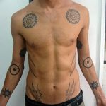 Фото рисунка тату круг 22.11.2018 №240 - photo tattoo circle - tattoo-photo.ru
