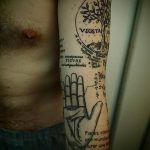Фото рисунка тату круг 22.11.2018 №243 - photo tattoo circle - tattoo-photo.ru
