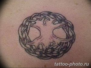 Фото рисунка тату круг 22.11.2018 №267 - photo tattoo circle - tattoo-photo.ru