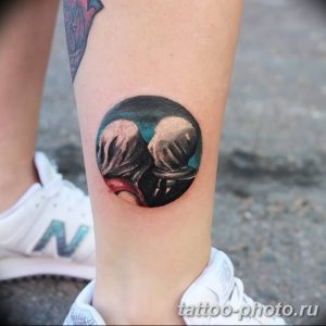 Фото рисунка тату круг 22.11.2018 №297 - photo tattoo circle - tattoo-photo.ru