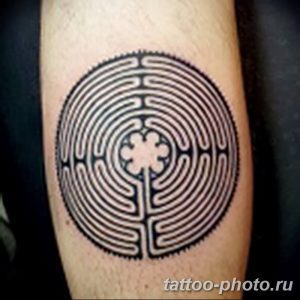 Фото рисунка тату круг 22.11.2018 №306 - photo tattoo circle - tattoo-photo.ru
