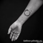 Фото рисунка тату круг 22.11.2018 №326 - photo tattoo circle - tattoo-photo.ru