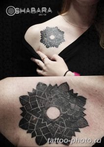 Фото рисунка тату круг 22.11.2018 №327 - photo tattoo circle - tattoo-photo.ru