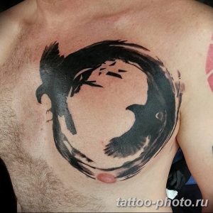 Фото рисунка тату круг 22.11.2018 №357 - photo tattoo circle - tattoo-photo.ru