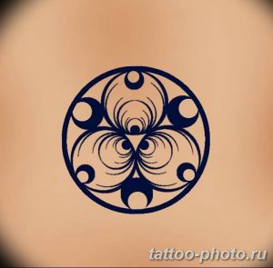 Фото рисунка тату круг 22.11.2018 №371 - photo tattoo circle - tattoo-photo.ru