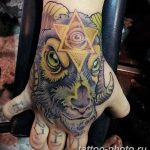 фото рисунка тату глаз в треугольнике 27.11.2018 №130 - tattoo of eyes - tattoo-photo.ru