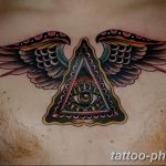 фото рисунка тату глаз в треугольнике 27.11.2018 №206 - tattoo of eyes - tattoo-photo.ru