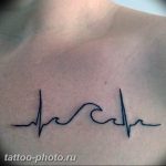 фото рисунка тату пульс 30.11.2018 №028 - photo tattoo pulse - tattoo-photo.ru