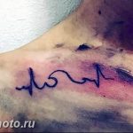 фото рисунка тату пульс 30.11.2018 №029 - photo tattoo pulse - tattoo-photo.ru