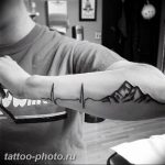 фото рисунка тату пульс 30.11.2018 №031 - photo tattoo pulse - tattoo-photo.ru