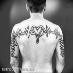 фото рисунка тату пульс 30.11.2018 №035 - photo tattoo pulse - tattoo-photo.ru