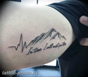фото рисунка тату пульс 30.11.2018 №037 - photo tattoo pulse - tattoo-photo.ru