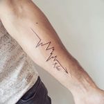 фото рисунка тату пульс 30.11.2018 №050 - photo tattoo pulse - tattoo-photo.ru
