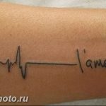 фото рисунка тату пульс 30.11.2018 №055 - photo tattoo pulse - tattoo-photo.ru