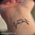 фото рисунка тату пульс 30.11.2018 №060 - photo tattoo pulse - tattoo-photo.ru