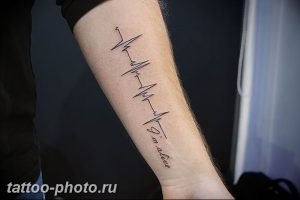 фото рисунка тату пульс 30.11.2018 №061 - photo tattoo pulse - tattoo-photo.ru