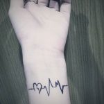 фото рисунка тату пульс 30.11.2018 №071 - photo tattoo pulse - tattoo-photo.ru