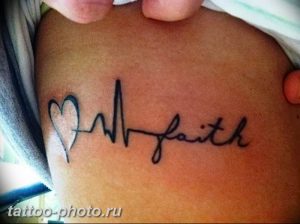 фото рисунка тату пульс 30.11.2018 №073 - photo tattoo pulse - tattoo-photo.ru