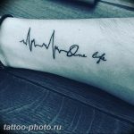 фото рисунка тату пульс 30.11.2018 №085 - photo tattoo pulse - tattoo-photo.ru
