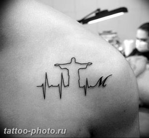 фото рисунка тату пульс 30.11.2018 №089 - photo tattoo pulse - tattoo-photo.ru