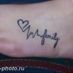 фото рисунка тату пульс 30.11.2018 №094 - photo tattoo pulse - tattoo-photo.ru